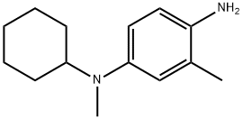 N-4-Cyclohexyl-N-4,2-dimethyl-1,4-benzenediamine Struktur