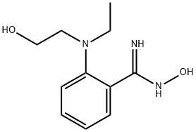 2-[Ethyl(2-hydroxyethyl)amino]-N'-hydroxybenzenecarboximidamide