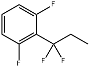 2-(1,1-Difluoropropyl)-1,3-difluorobenzene Struktur