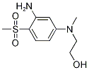 2-[3-Amino(methyl)-4-(methylsulfonyl)anilino]-1-ethanol Struktur