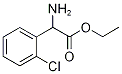 Ethyl amino(2-chlorophenyl)acetate Struktur