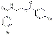 2-(4-Bromobenzamido)ethyl 4-bromobenzoate Struktur