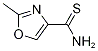 2-Methyl-1,3-oxazole-4-carbothioic acid amide Struktur