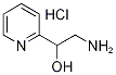 2-Amino-1-(pyridin-2-yl)ethan-1-ol hydrochloride, 2-Hydroxy-2-(pyridin-2-yl)ethylamine hydrochloride Struktur