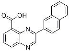 3-(Naphth-2-yl)quinoxaline-5-carboxylic acid Struktur