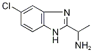 1-(5-Chloro-1H-benzimidazol-2-yl)ethylamine Struktur