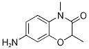 7-Amino-2,4-dimethyl-2H-1,4-benzoxazin-3(4H)-one Struktur