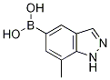 7-Methyl-1H-indazole-5-boronic acid Struktur