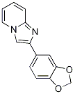 2-(1,3-Benzodioxol-5-yl)imidazo[1,2-a]pyridine Struktur