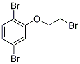 2-(2-Bromoethoxy)-1,4-dibromobenzene Struktur