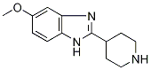 5-Methoxy-2-(piperidin-4-yl)-1H-benzimidazole Struktur