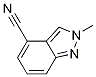 4-Cyano-2-methyl-2H-indazole Struktur