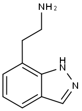 2-(1H-Indazol-7-yl)ethylamine Struktur