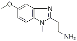 2-(5-Methoxy-1-methyl-1H-benzimidazol-2-yl)ethylamine Struktur