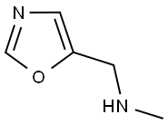 5-[(Methylamino)methyl]-1,3-oxazole Struktur