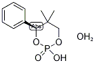 (S)-(+)-Phencyphos hydrate, (4S)-(+)-5,5-Dimethyl-4-phenyl-1,3,2-dioxaphosphinan-2-ol 2-oxide hydrate Struktur