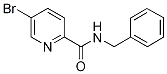 N-Benzyl-5-bromopyridine-2-carboxamide Struktur