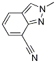 7-Cyano-2-methyl-2H-indazole Struktur