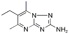 2-Amino-6-ethyl-5,7-dimethyl[1,2,4]triazolo[1,5-a]pyrimidine Struktur