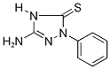 5-Amino-2,4-dihydro-2-phenyl-3H-1,2,4-triazole-3-thione Struktur