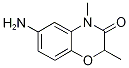 6-Amino-2,4-dimethyl-2H-1,4-benzoxazin-3(4H)-one Struktur