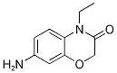 7-Amino-4-ethyl-2H-1,4-benzoxazin-3(4H)-one Struktur