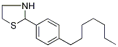 2-(4-Hept-1-ylphenyl)-1,3-thiazolidine Struktur