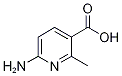 6-amino-2-methylnicotinic acid Struktur