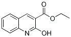 3-(Ethoxycarbonyl)-2-hydroxyquinoline Struktur