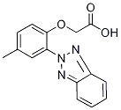 [2-(2H-Benzotriazol-2-yl)-4-methylphenoxy]acetic acid Struktur