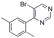 5-Bromo-4-(2,5-dimethylphenyl)pyrimidine 97% Struktur