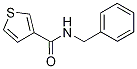 N-Benzylthiophene-3-carboxamide Struktur