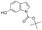 6-Hydroxyindole, N-BOC protected Struktur