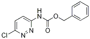 3-Amino-6-chloropyridazine, N-CBZ protected Struktur