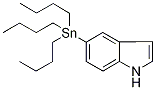 5-(Tributylstannyl)-1H-indole Struktur