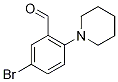 5-Bromo-2-piperidin-1-ylbenzaldehyde Struktur