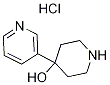 4-(Pyridin-3-yl)piperidin-4-ol hydrochloride Struktur