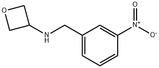 N-(3-Nitrobenzyl)oxetan-3-amine Struktur