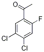 1-(4,5-Dichloro-2-fluorophenyl)ethan-1-one Struktur