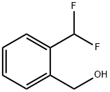 [2-(Difluoromethyl)phenyl]methanol, 2-(Hydroxymethyl)benzal fluoride Struktur