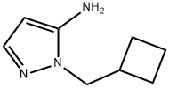 1-(Cyclobutylmethyl)-1H-pyrazol-5-amine Struktur