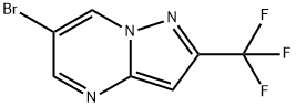 6-Bromo-2-(trifluoromethyl)pyrazolo[1,5-a]pyrimidine Struktur