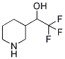 1-(Piperidin-3-yl)-2,2,2-trifluoroethan-1-ol Struktur