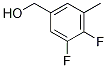 (3,4-Difluoro-5-methylphenyl)methanol Struktur