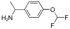 1-[4-(DIFLUOROMETHOXY)PHENYL]ETHANAMINE Struktur