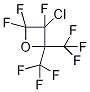 2,2-Bis(trifluoromethyl)-x-chlorotrifluorooxetane Struktur