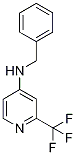 N-Benzyl-2-(trifluoromethyl)pyridin-4-amine, N-[2-(Trifluoromethyl)pyridin-4-yl]benzylamine Struktur