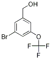 3-Bromo-5-(trifluoromethoxy)benzyl alcohol Struktur