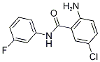 2-amino-5-chloro-N-(3-fluorophenyl)benzamide Struktur