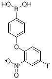 4-Boronophenyl 4-fluoro-2-nitrophenyl ether Struktur